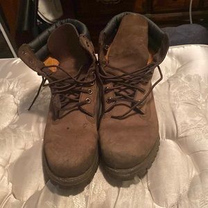 Brown TimberLand Boots Size 9.5